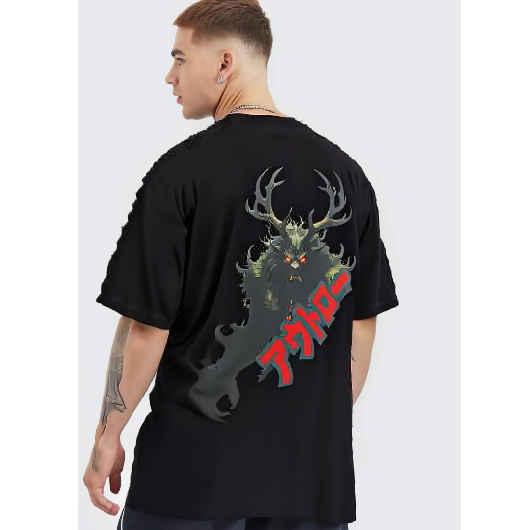 Devil arising Charcoal Balck